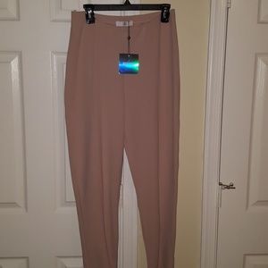 Misguided Tall Nude Skinny Trousers
